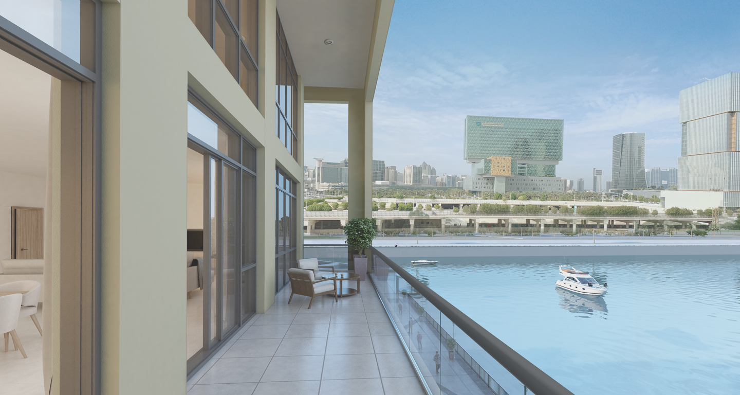 Canal, 3 Bedroom Duplexes-Exclusive apartment features